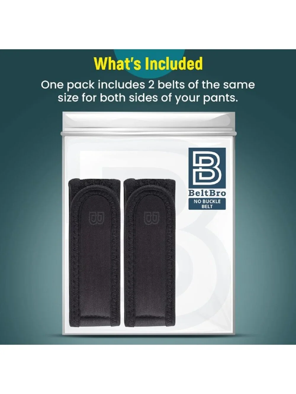 Adjustable No Buckle Invisible Belt for Men & Women - Soft Elastic Tactical